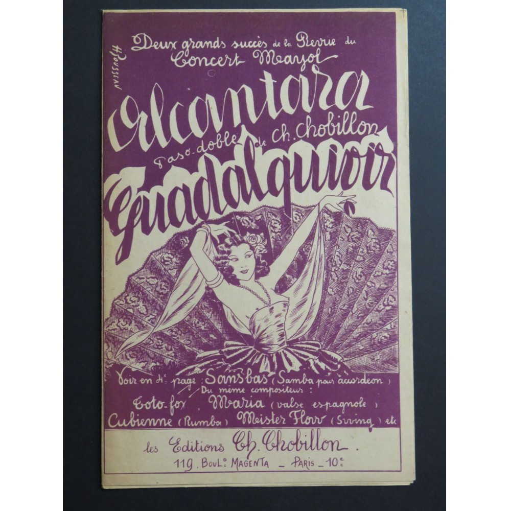 Alcantara Guadalquivir Chobillon Accordéon