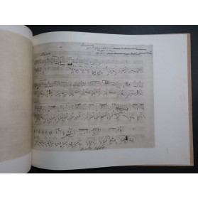 CHOPIN Frédéric Barkarola Piano Fac simile 1953