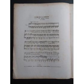 MOLINOS-LAFITTE L'Écho de la Limagne Chant Piano ca1845