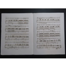 SCHUBERT Franz Les Plaintes de la Jeune Fille Chant Piano ca1840