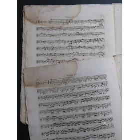 VIOTTI J. B. Trois Duos 5e Livre 2ème Partie pour 2 Violons XVIIIe