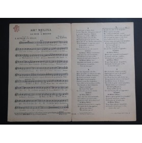 Ah ! Melina Eug. Gavel Chant