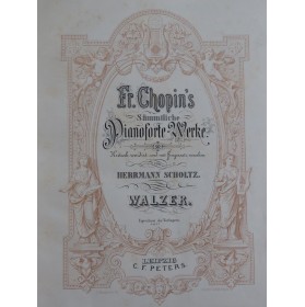 CHOPIN Frédéric Walzer 8...