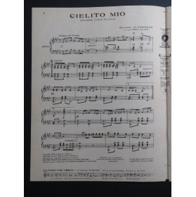 FRESEDO Cielito Mio Piano 1921