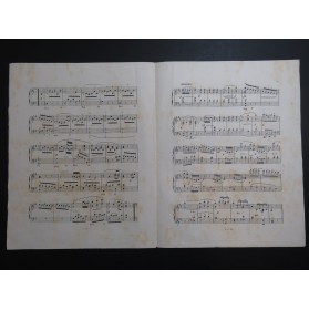 LE COUPPEY Félix Mozart Menuet 7e Quatuor Piano ca1860