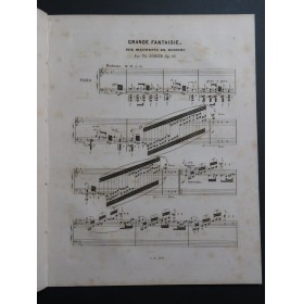 DÖHLER Théodore Grande Fantaisie sur Maometto op 43 Piano ca1842