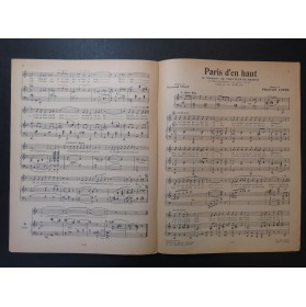 LOPEZ Francis Le Chanteur de Mexico 1er Recueil Chant Piano 1951