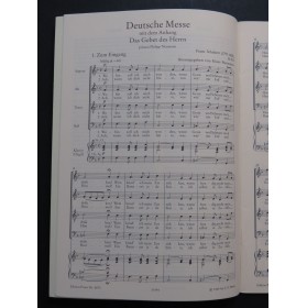 SCHUBERT Franz Deutsche Messe D 872 Chant Piano 1995