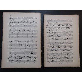 MASSENET Jules Cendrillon Opéra Chant Piano 1899