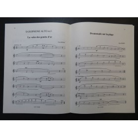 HODY Jean Trois Tableaux Mélodiques Bretons Saxophone Piano 1989