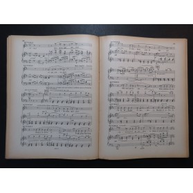 PUCCINI Giuseppe Madame Butterfly Opéra Chant Piano 1907