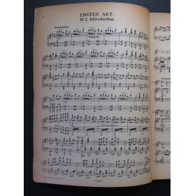 LEHÁR Franz Die Lustige Witwe Opérette Chant Piano 1906