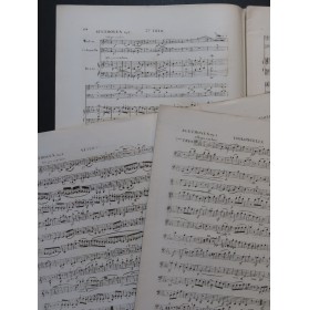 BEETHOVEN Trio op 1 No 3 Piano Violon Violoncelle ca1850