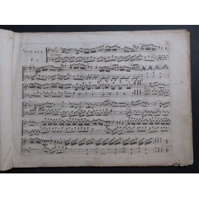 CLEMENTI Muzio Trois Sonates op 22 Piano ou Clavecin ca1800
