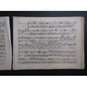 CLEMENTI Muzio Trois Sonates op 22 Piano ou Clavecin ca1800