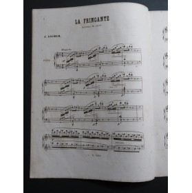 ASCHER Joseph La Fringante Piano ca1860