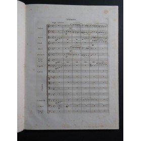 PLANTADE Charles-Henri Messe de Requiem Chant Orchestre ca1822