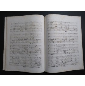 GABUSSI Vincenzo La Calabraise Chant Piano ca1830