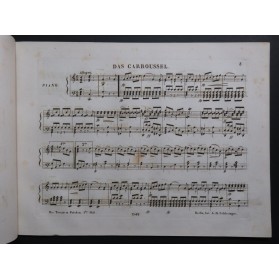 BLUM Carl Das Turnier in Potsdam Piano ca1830