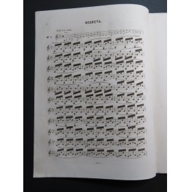 ALARD Delphin Études Caractéristiques op 18 Livre 4 Violon ca1847