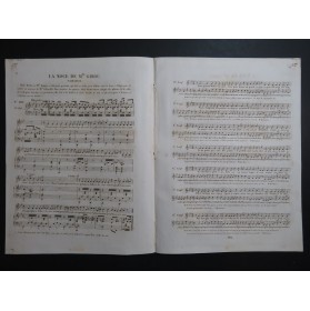 PLANTADE Charles La Noce de Melle Gibou Chant Piano ca1830