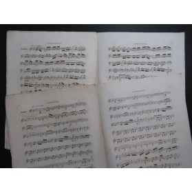 DE BÉRIOT Charles Duo Concertant No 2 pour 2 Violons 1847
