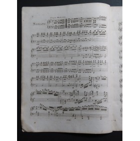 PIXIS J. P. Sonate op 17 Piano ca1822