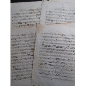 BEETHOVEN Trois Quatuors op 18 Livraison 1 Violon Alto Violoncelle ca1804