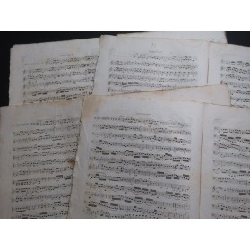 BEETHOVEN Trois Quatuors op 18 Livraison 1 Violon Alto Violoncelle ca1804