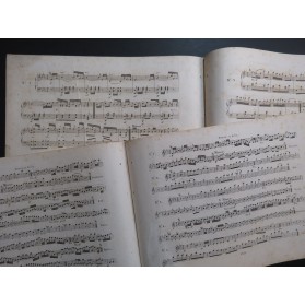DUVERNOY J. B. Quadrille Le Croisé en Egypte Piano Flûte ou Violon ca1825