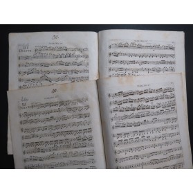 ROLLA Alessandro Trois Duos op 9 pour deux Violons ca1820