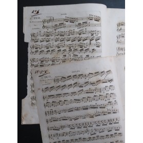 GATAYES Deuxième Duo op 27 Harpe Guitare ca1820