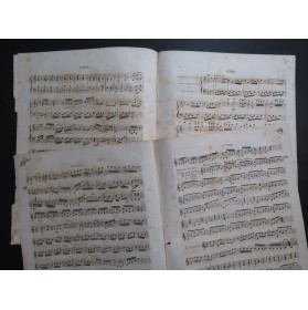 GATAYES Deuxième Duo op 27 Harpe Guitare ca1820