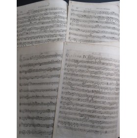 HAYDN Joseph Trois Quatuors op 65 Violons Alto Violoncelle ca1793