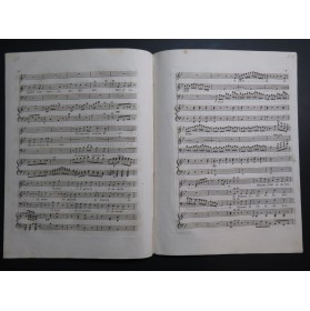MÉHUL L'Irato ou l'Emporté Trio Chant Piano ca1810