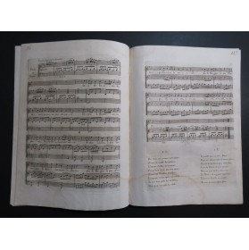 PLANTADE Charles Recueil de Romance op 6 Chant Piano ou Harpe ca1795