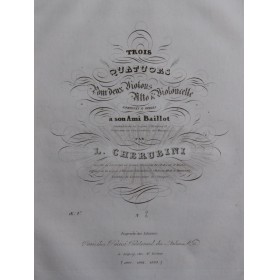 CHERUBINI Luigi Trois...