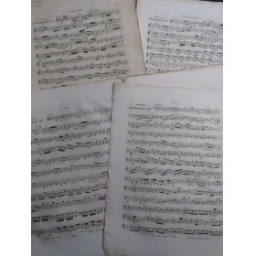 CHERUBINI Luigi Trois Quatuors op 1 No 2 Violon Alto Violoncelle ca1830