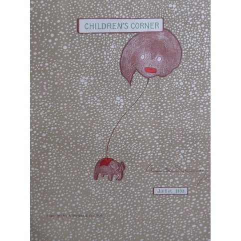 DEBUSSY Claude Children's Corner 6 Pièces Piano 1950