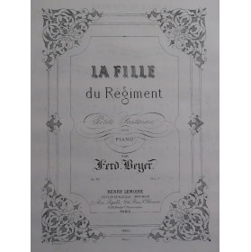 BEYER Ferdinand La Fille du...