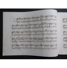 PIERRET Charles Trois Valses et un Galop op 3 Piano ca1850