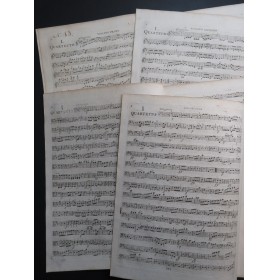 WRANISKI Paul Six Quatuors op 15 Partie 1 Violons Alto Violoncelle ca1790