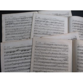 WRANISKI Paul Six Quatuors op 15 Partie 1 Violons Alto Violoncelle ca1790