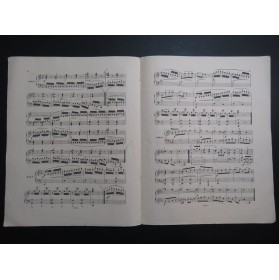 MOZART W. A. Ah ! vous dirai-je, maman Piano ca1860