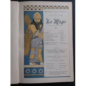 MASSENET Jules Le Mage Opéra Chant Piano 1891
