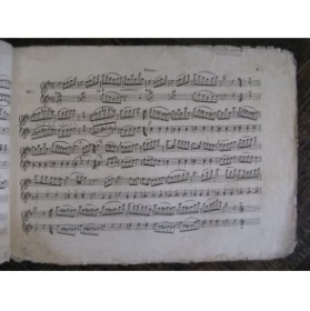 KÖHLER H. 6 Valses Piano 4 mains ca1820