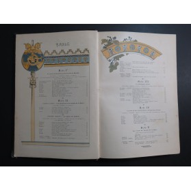 MASSENET Jules Le Mage Opéra Chant Piano 1891