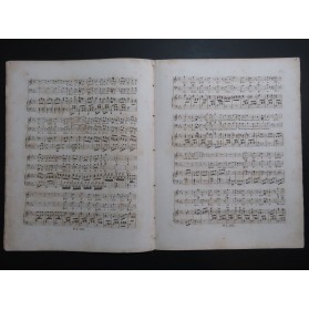 DONIZETTI G. Une Fête au Lido Chant Piano ca1840