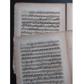 MOZART W. A. Six Duos Concertants 2 Violons ca1800