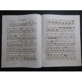 HENRION Paul Le Pandéro Chant Piano 1849